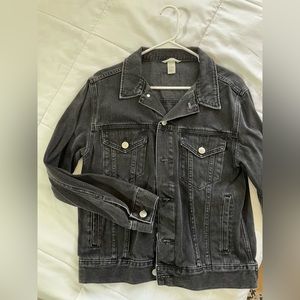 Black Denim Jacket. Only worn 4 times it’s an oversized Jean jacket